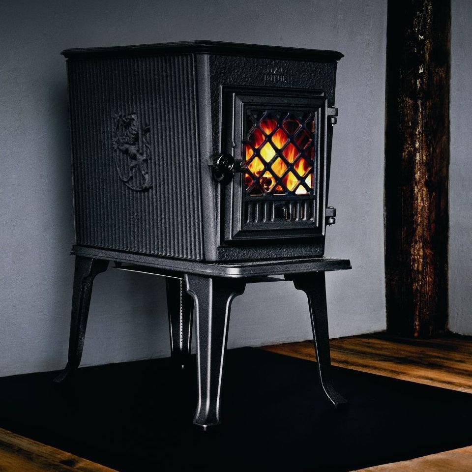 Чугунная печь-камин Jotul F 602 N GD BP
