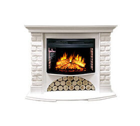 Портал Village кирпич белый под очаг Dioramic 25 FX