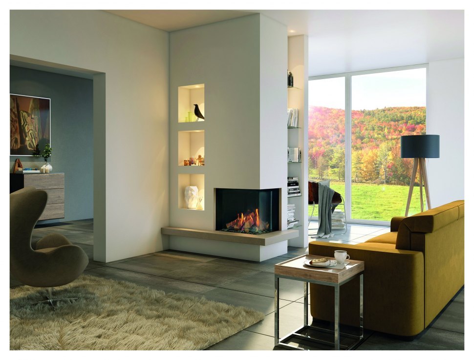 Каминная топка газовая Schmid Ekko G R 67 51