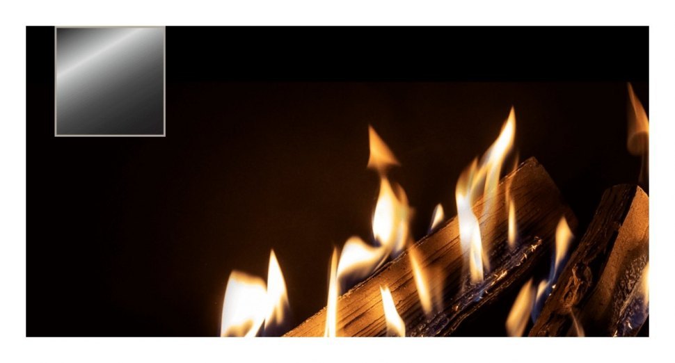 Каминная топка газовая Schmid Ekko G R 67 51 футеровка матовая