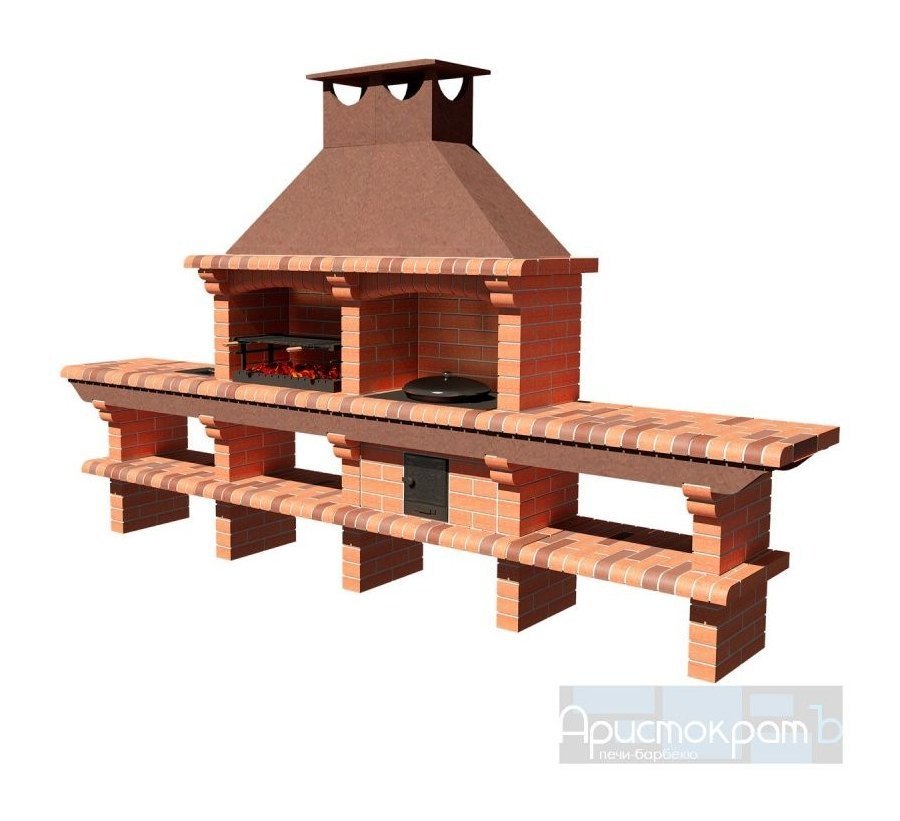 Барбекю-гриль АристократЪ 736