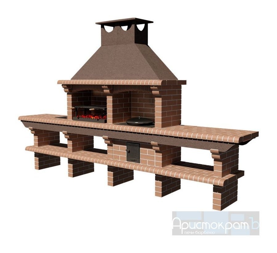 Барбекю-гриль АристократЪ 736