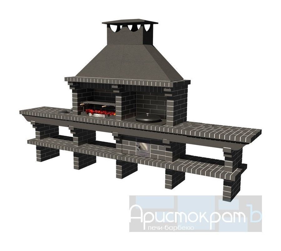 Барбекю-гриль АристократЪ 736