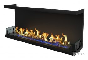 Биокамин ZeFire торцевой Standart 1300