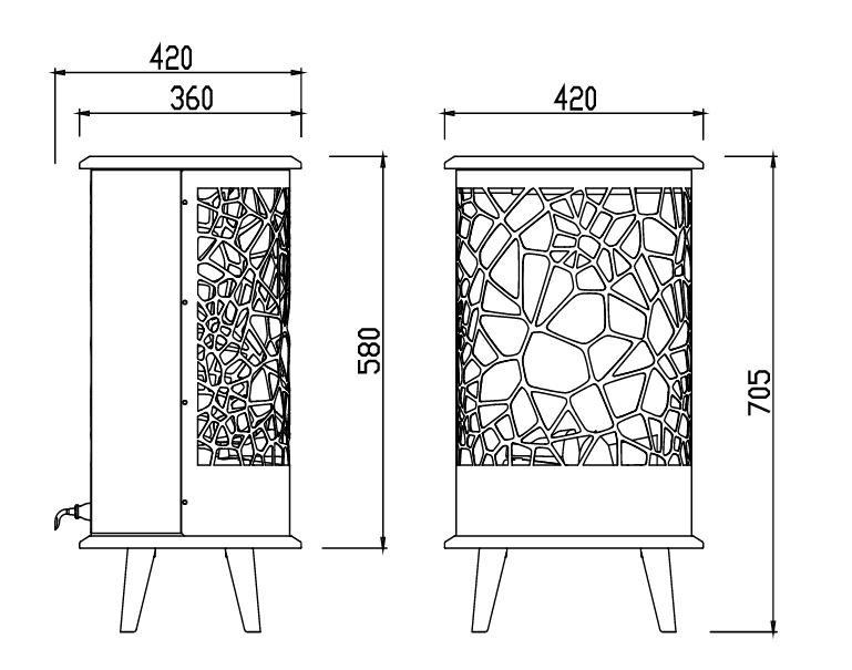 Электрокамин Dimplex Cellini