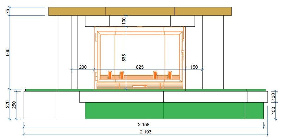 Каминная облицовка Sunhill Alaska