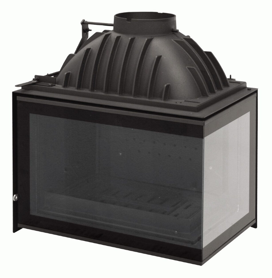 Каминная топка Invicta Grand Angel 700 (Гранд Ангел 700) принтинг стекло справа