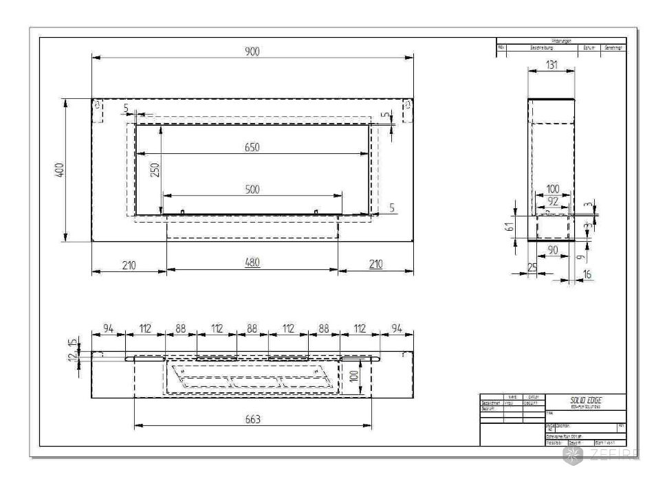 Биокамин ZeFire Orion 900