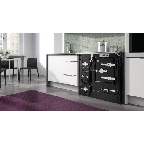 Чугунная печь отопительно-варочная Hergom L-08CCE