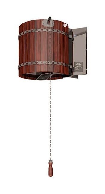 Обливное устройство Ливень МИНИ с деревянным обрамлением