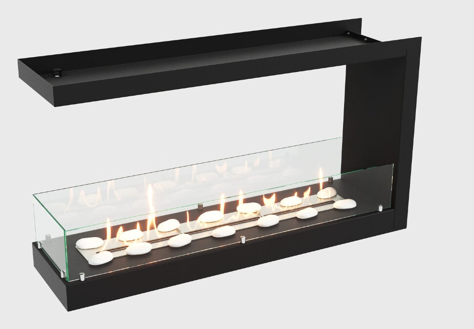 Биокамин Lux Fire Торцевой 1155 M
