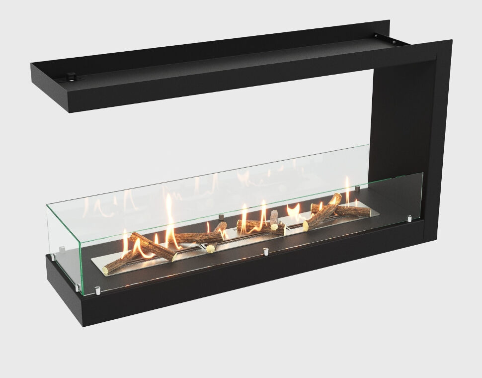 Биокамин Lux Fire Торцевой 1155 M