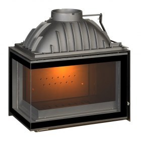 Каминная топка Invicta Grand Angel 700 (Гранд Ангел 700) принтинг стекло слева