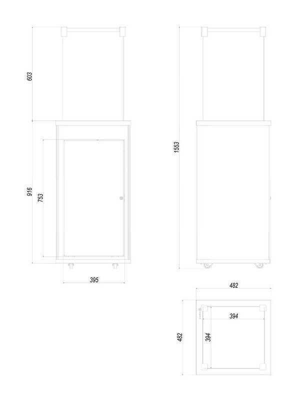 Газовый нагреватель Kratki PATIO CZ (черное стекло) с пультом ДУ