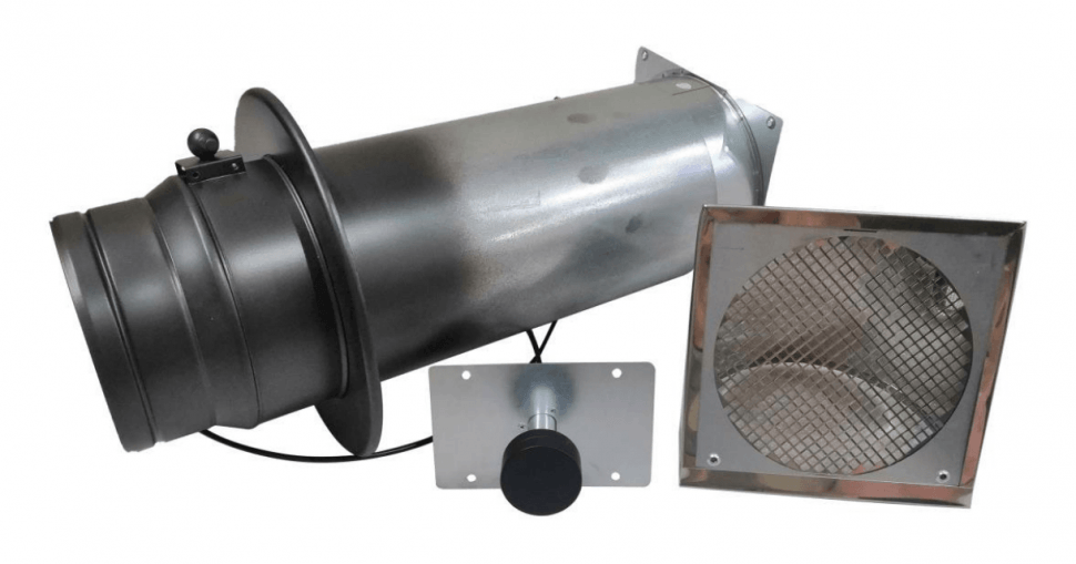 Наружный воздухозаборник с нагревательным элементом и заслонкой Darco