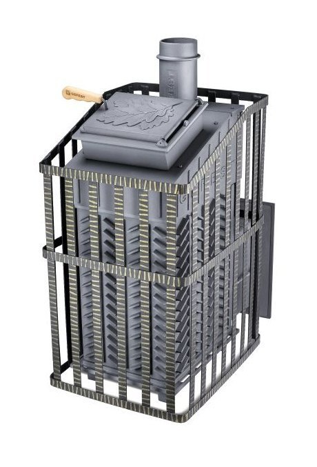 Чугунная банная печь Гефест ЗК Ураган - 18 (М)