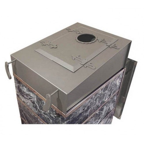 Дровяная печь для бани ВВД Чародейка Русский пар в змеевике