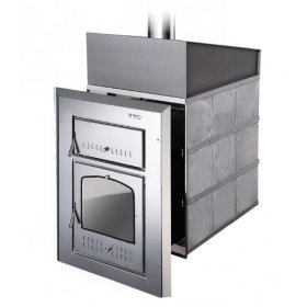 Дровяная печь для бани ВВД Чародейка Русский пар в змеевике