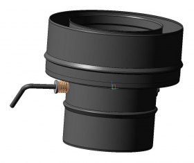 Шибер - переход Моно-Термо ШПМТ-Р 430-0,8/430 D115/180