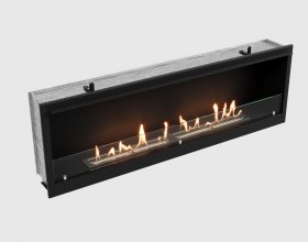 Биокамин портальный LUX FIRE Фаер Бокс Вега-1