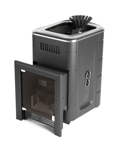 Газо-дровяная печь TMF Таймыр мини 2017 Inox БСЭ ЗК ТО