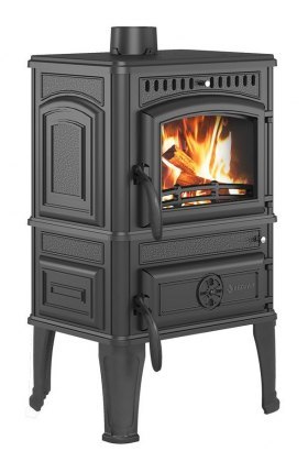 Печь чугунная Везувий LV-12 S (антрацит)