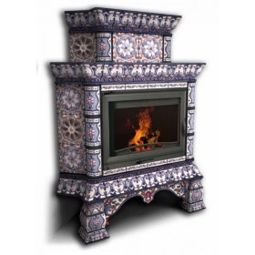 Каминная облицовка КимрПечь Кострома угловая двухъярусная Март