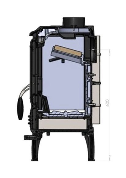 Чугунная печь Guca ARINA (низкая)