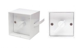 Ручка шибера квадратная углубленная, 79х79 мм CB-tec