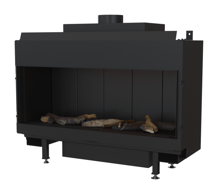 Каминная топка Kratki LEO 100/NG (магистральный газ)