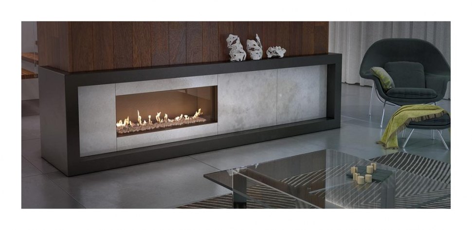 Каминная топка Kratki LEO 100/NG (магистральный газ)