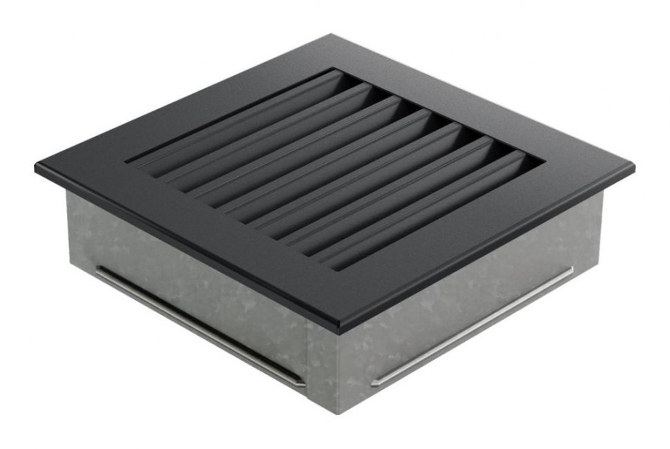 Решетка вентиляционная Fresh 17х17 графит