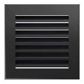 Решетка вентиляционная Fresh графит