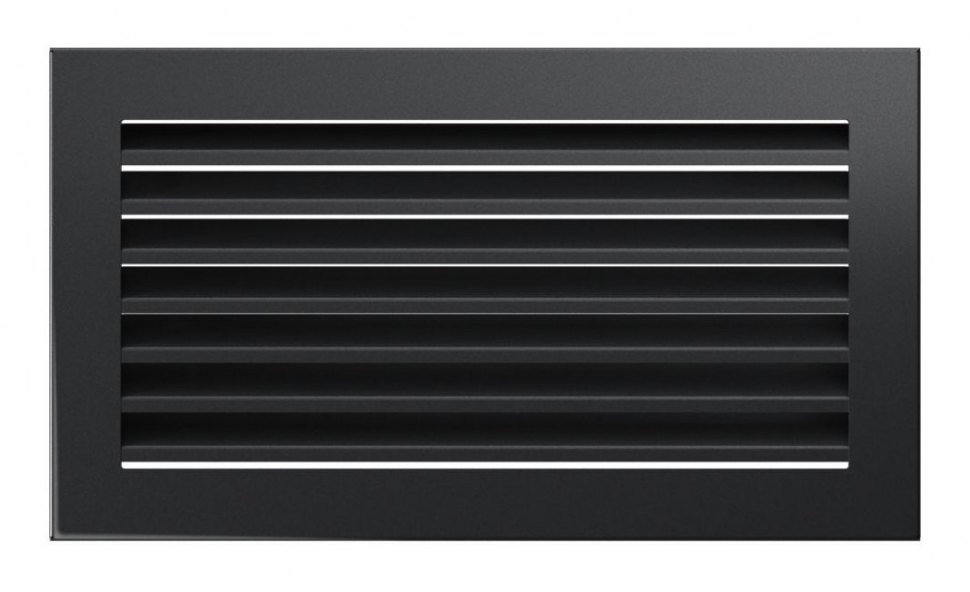 Решетка вентиляционная Fresh 17х30 графит