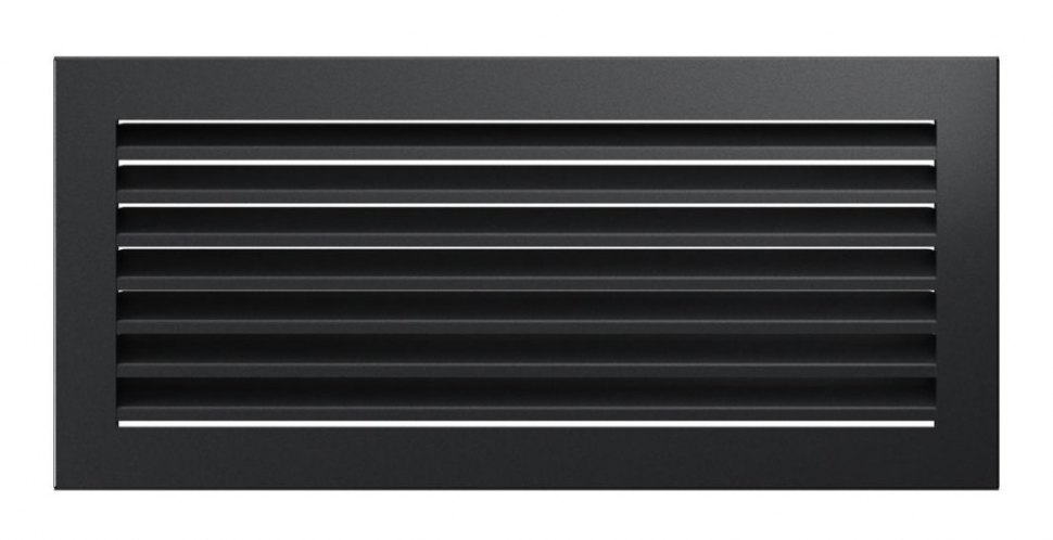 Решетка вентиляционная Fresh 17х37 графит
