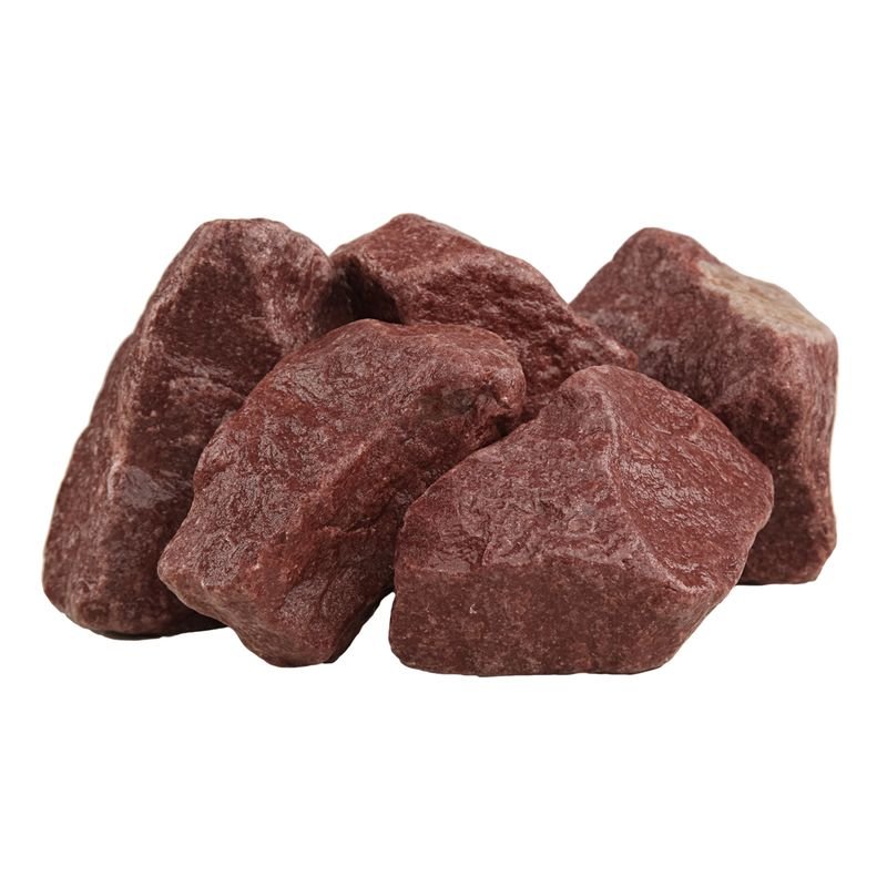 Камни для бани Малиновый Кварцит 20 кг