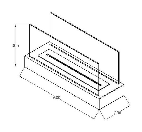 Биокамин Silver Smith King