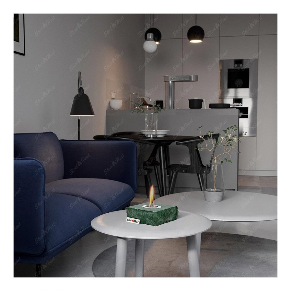 Настольный биокамин SteelHeat DIONIS лимитированная серия