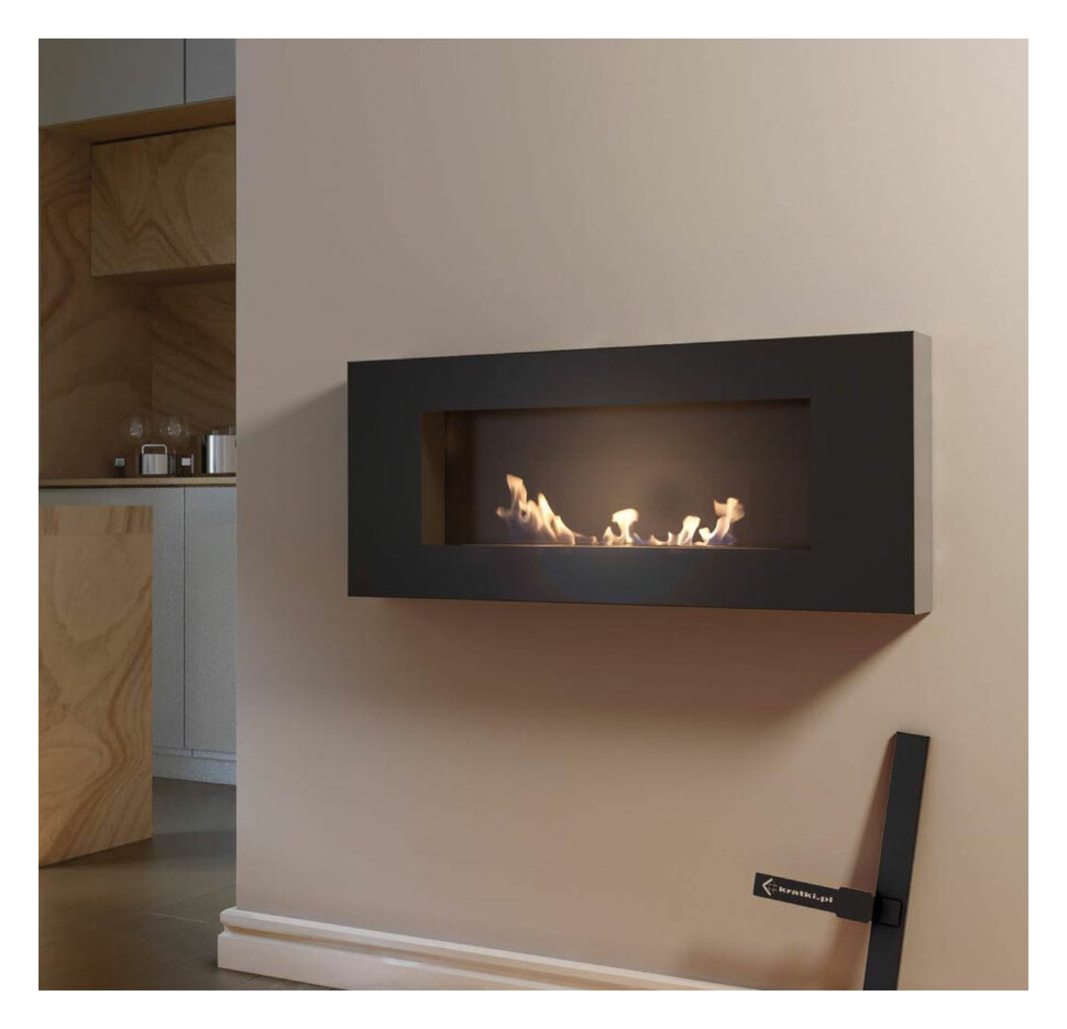 Биокамин Kratki Delta Flat TUV (400*900)