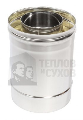 Труба Термо L 250 ТТ-Р 304-0.8/304 D250/350 с хомутом