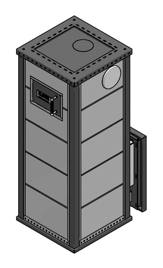 Дровяная печь для бани Klover KLV RT RV 35 S (серпентинит Италия) комплект