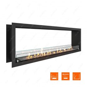 Биокамин сквозной SteelHeat Leader 1400 (Стандарт)