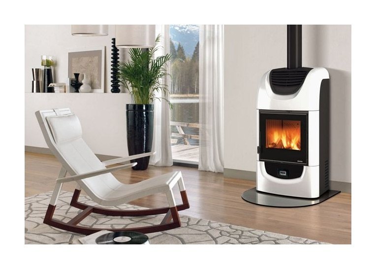 Чугунная печь камин La Nordica Wanda Bianco Infiniti