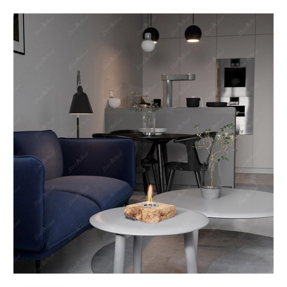 Настольный биокамин SteelHeat GEFEST лимитированная серия