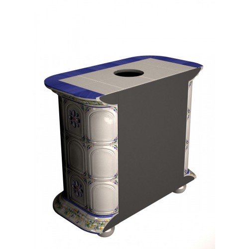 Каминная облицовка КимрПечь Прованс пристенная Луг