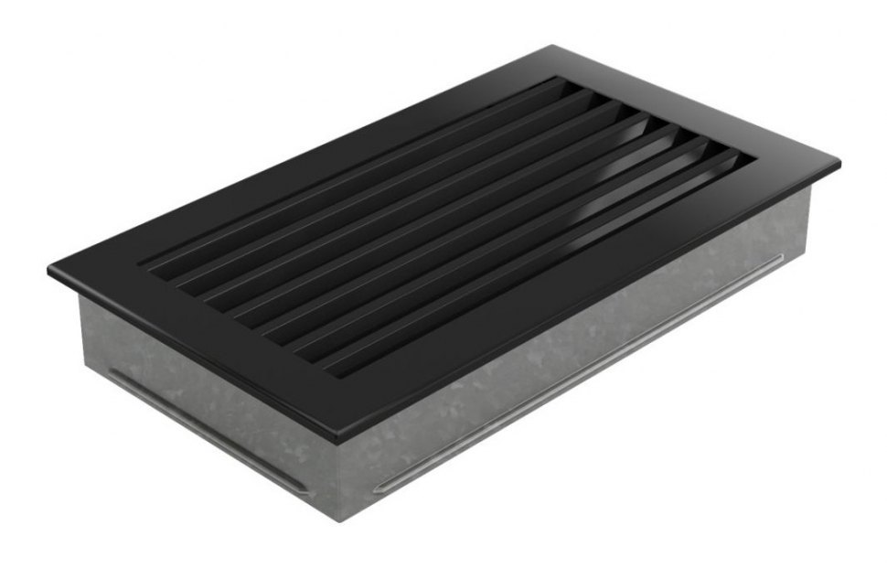 Решетка вентиляционная Fresh 17х30 черная