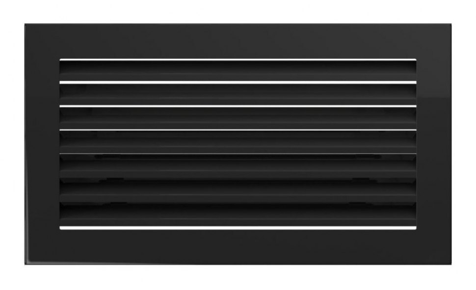 Решетка вентиляционная Fresh 17х30 черная