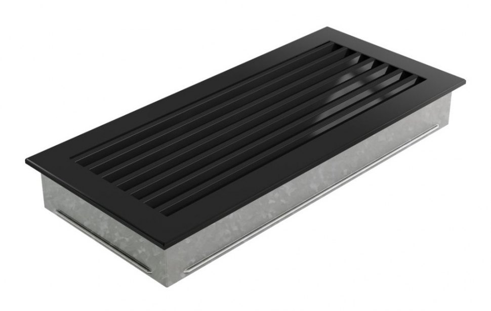 Решетка вентиляционная Fresh 17х37 черная
