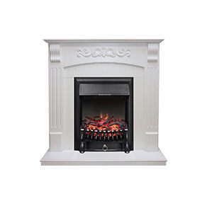 Портал Sorrento (белый) под классический очаг