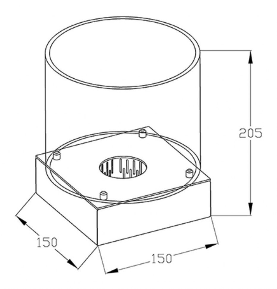 Биокамин Silver Smith Queen